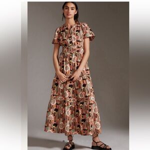 NWOT Anthropologie The Somerset maxi dress size XS
